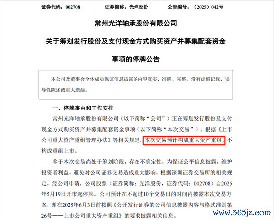 合法正规的配资平台 A股重大资产重组，停牌！